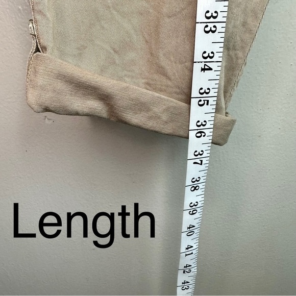 Torrid Beige crop aviator skinny stretch twill mid-rise pant Sz20 - Picture 6 of 8